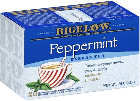 Bigelow Tea - Peppermint 20 CT, 6/cs. EXP: 11/2027