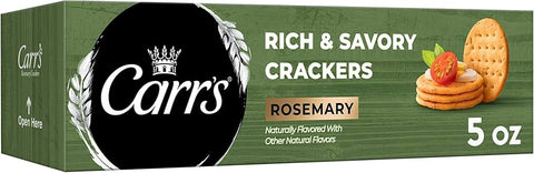 Carr's Crackers -Rosemary 5 Oz, 12/cs. EXP: 02/02/2027