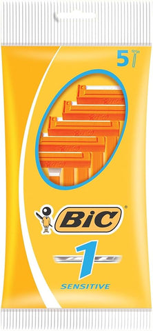 Bic Razor -Sensitive 5 Ct, 40/cs. ****38521****