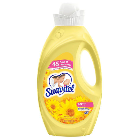 Suavitel Fabric Softener -Morning Sun 46 Oz, 6/cs.