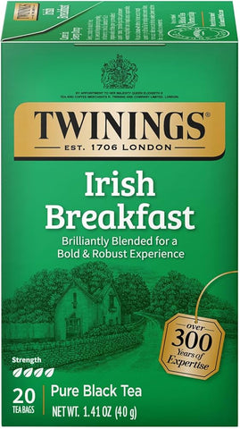 Twinings Tea -Irish Breakfast Tea 20 Ct, 6/cs.
