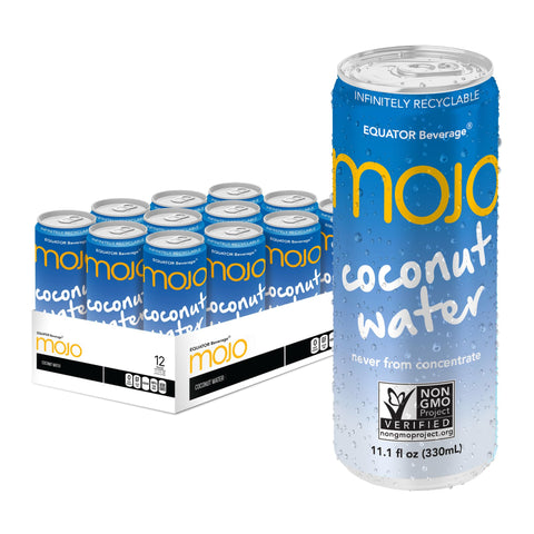MOJO Pure Coconut Water 11.1 Oz, 12/cs EXP:05/27