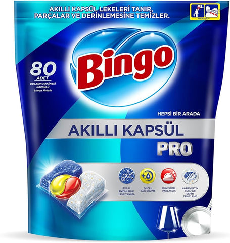 Bingo Smart Pro Diswashing Capsule 50 CT, 5/cs.