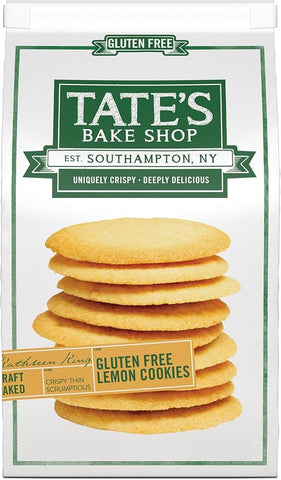 Tate's Bake Cookies -Lemon Gluten Free 7 Oz, 6/cs.  EXP: 07/18/2026
