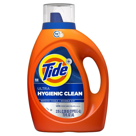 Tide Laundry Detergent -Hygenic Clean 73 Oz, 4/cs