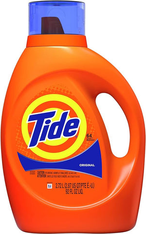 Tide Liquid Detergent -Original HE Turbo Clean 92 Oz, 4/cs.