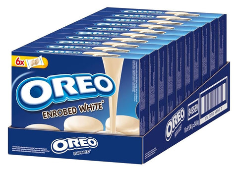 Oreo White Chocolate Covered Sandwiches 246 G (8.68 Oz), 10/cs EXP: 03/26