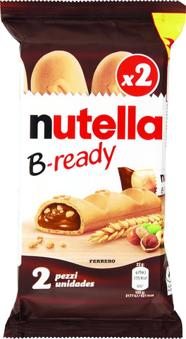 Nutella B-Ready Chocolate T2, 44 G, 24/cs.EXP:04/26
