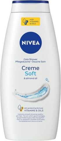 Nivea Shower Gel - Creme Soft 750 Ml, 12/cs.