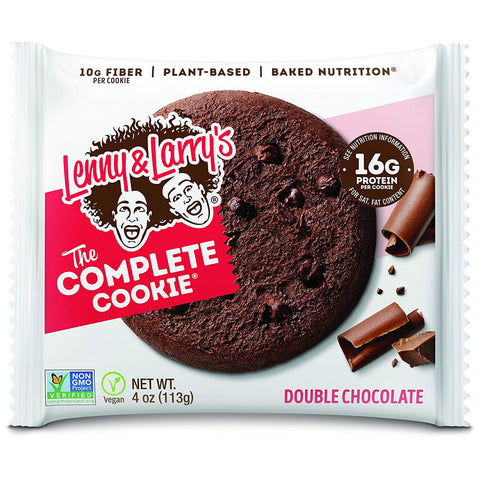 Lenny & Larry's The Complete Cookie Double Chocolate 4 Oz, 12/cs. EXP: 02/16/2027