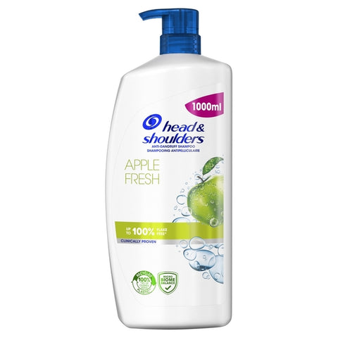 H & S Shampoo -Apple Fresh 1000 Ml, 4/cs.