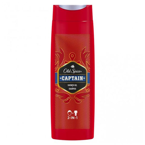 Old Spice Body Wash -Captain 400 Ml(13.5 Oz), 6/cs.