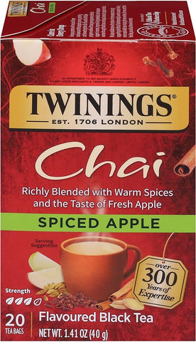 Twinings Tea -Spiced Apple Chai Tea 20 Ct, 6/cs.
