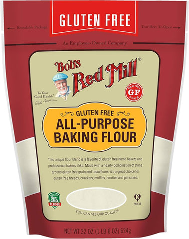 Bob's Red Mill -Gluten Free All Purpose Baking Flour 22 Oz, 4/cs. EXP: 03/15/2027