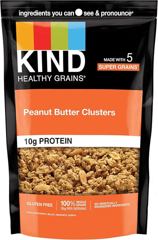 Kind Granola-Peanut Butter Clusters Oud 11 Oz, 6/cs  EXP: 11/19/2026