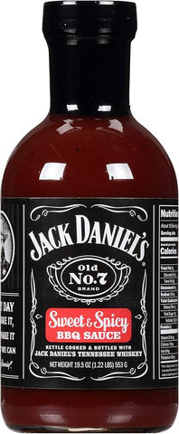 Jack Daniels Sauce -Sweet & Spicy Bbq 19.5 Oz, 6/cs. EXP:10/01/2027