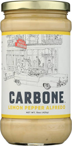 Carbone Sauce -Lemon Pepper Alfredo 15 Oz, 6/cs.