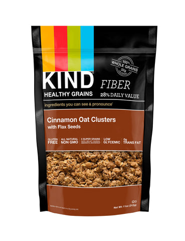 Kind Granola-Cinnamon Oat Clusters Flax Oud 11 Oz, 6/cs