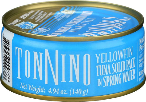 Tonnino Tuna Water Can, 4.90 Oz, 12/cs EXP: 10/2029