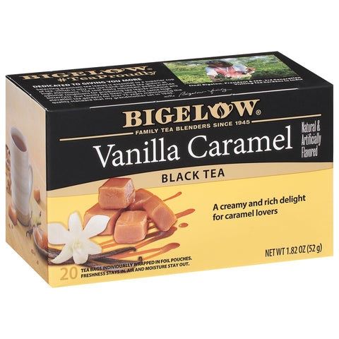 Bigelow Tea - Vanilla Caramel 20 CT, 6/cs. EXP: 09/2026