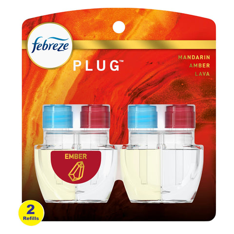 Febreze Oil Refills -Mandarin Amber Lava 2 Pk, 52 Ml, 6/cs.