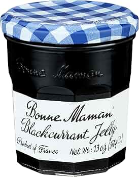 Bonne Maman Preserve -Blackcurrant 13 Oz, 6/cs  EXP: 08/18/2027