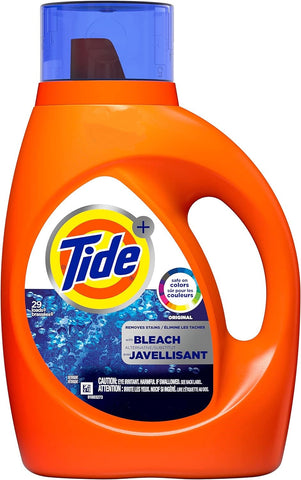 Tide Liquid Detergent -Bleach 42 Oz (1.24 L), 6/cs