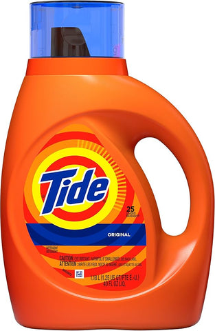 Tide Liquid Detergent -Original 42 Oz (1.24 L), 6/cs