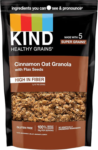 Kind Granola-Cinnamon Oat Clusters Flax Oud 11 Oz, 6/cs EXP: 12/9/2026