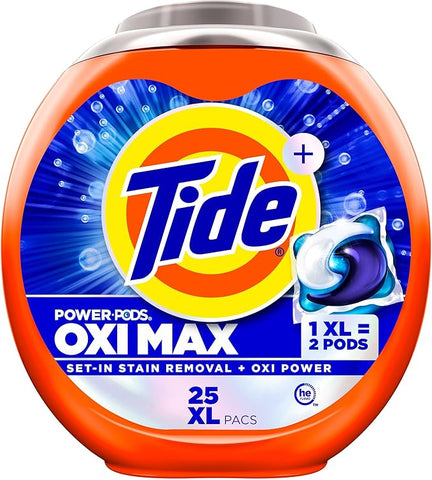Tide Pods -Oxi Max 42 CT, 4/cs