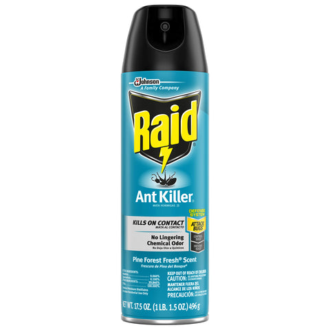 Raid Ant Killer Pine Forest 17.5 Oz, 12/cs.