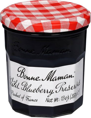 Bonne Maman Preserve -Wild Blueberry 13 Oz, 6/cs  EXP: 08/01/2027