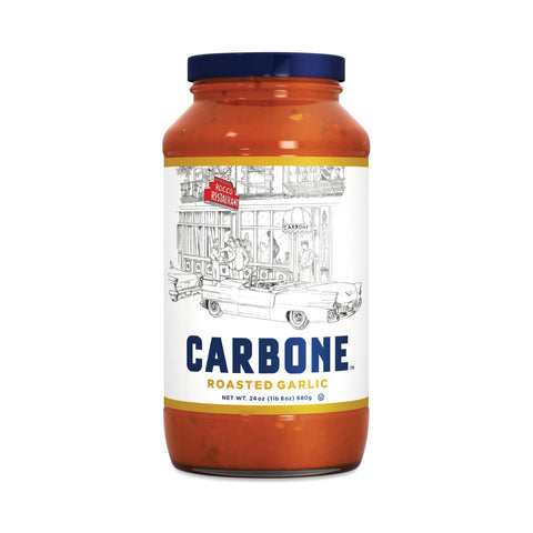 Carbone Pasta Sauce -Roasted Garlic  24 Oz, 6/cs.