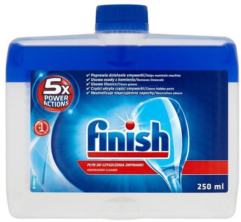 Finish Dishwasher Cleaner -Regular 250 Ml (8.45 Oz), 12/cs