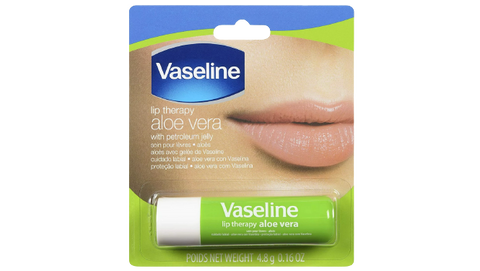 Vaseline Lip Theraphy Aloe 0.16 Oz, 24/cs.