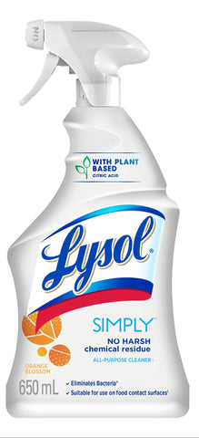Lysol All Purpose Cleaner -Orange Blossom22 Oz, 12/cs
