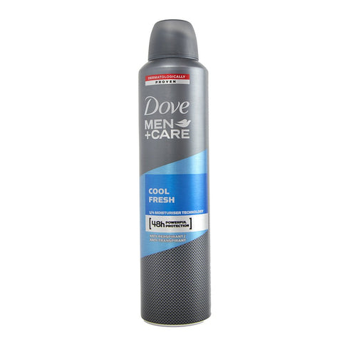 Dove Body Spray Men -Cool Fresh 250 Ml, 6/cs.