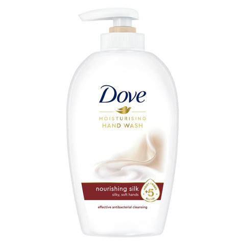 Dove Liquid Soap -Silk w/Pump 250 Ml, 6/cs.