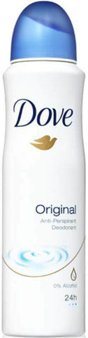 Dove Body Spray Women -Original 150 Ml, 6/cs.