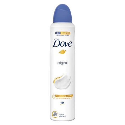 Dove Body Spray -Original 250 Ml, 6/cs.