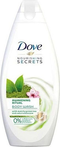 Dove Body Wash Matcha & Sakura  450 Ml, 12/cs.