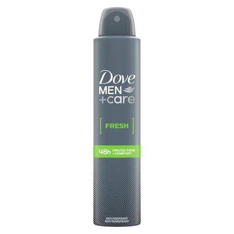 Dove Body Spray Men -Fresh 200 Ml, 6/cs.