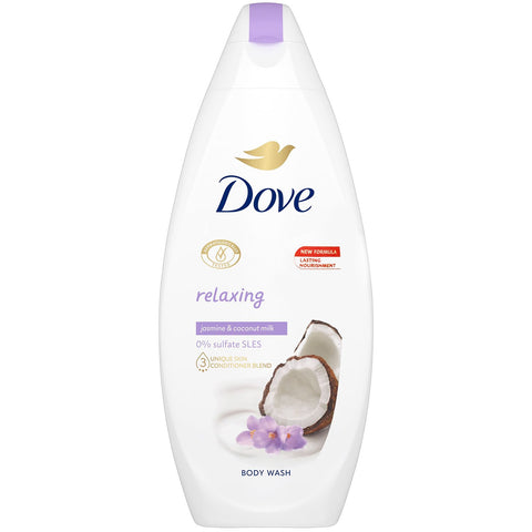 Dove Body Wash -Coconut Milk 720 Ml, 12/cs.