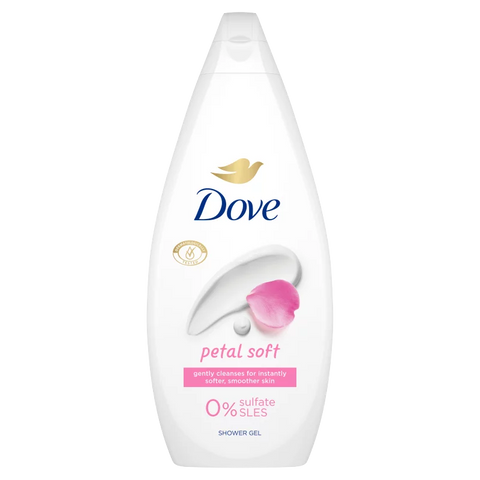 Dove Body Wash -Petal Soft 720 Ml, 12/cs