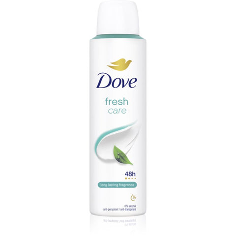 Dove Body Spray -Fresh Care 150 Ml, 6/cs.