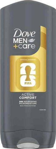 Dove Body Wash Men -Active Comfort 400 Ml, 12/cs.