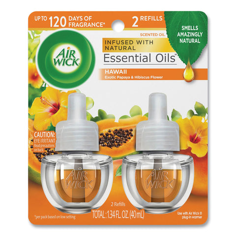 Airwick Scented Oil -Hawai Exotic 2 Pk, 6/cs.
