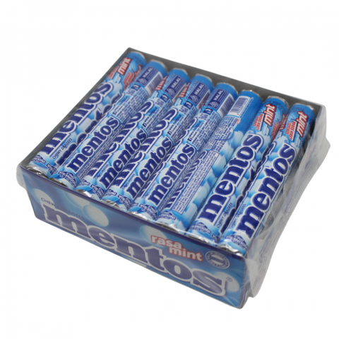 Mentos Candy Roll -Mint 37 G, 24/cs.EXP:09/26