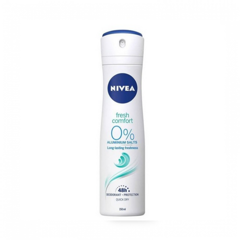 Nivea Body Spray Women -Fresh Comfort 150 Ml, 12/cs.