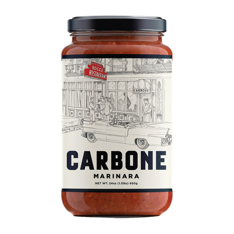 Carbone Pasta Sauce -Marinara  24 Oz, 6/cs.